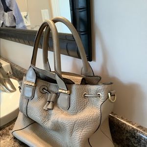 Tan leather bag